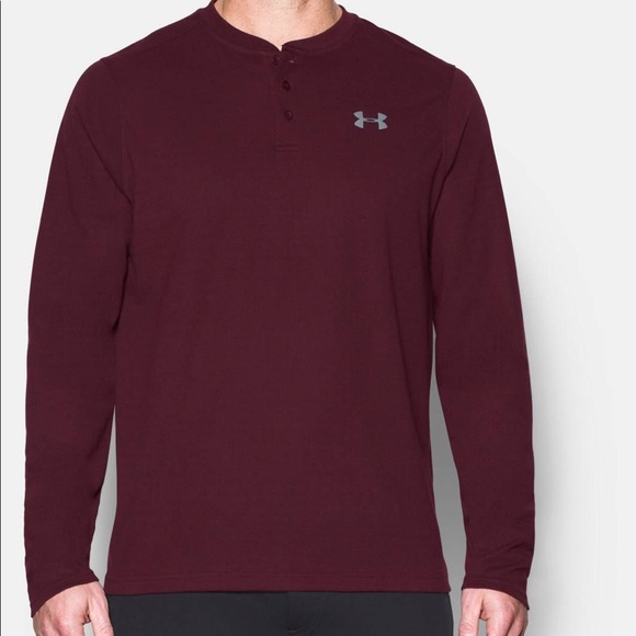 Under Armour Other - Maroon Under Armour cold gear long sleeve Henley